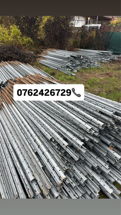 Spaleri metalici zincati pentru gard