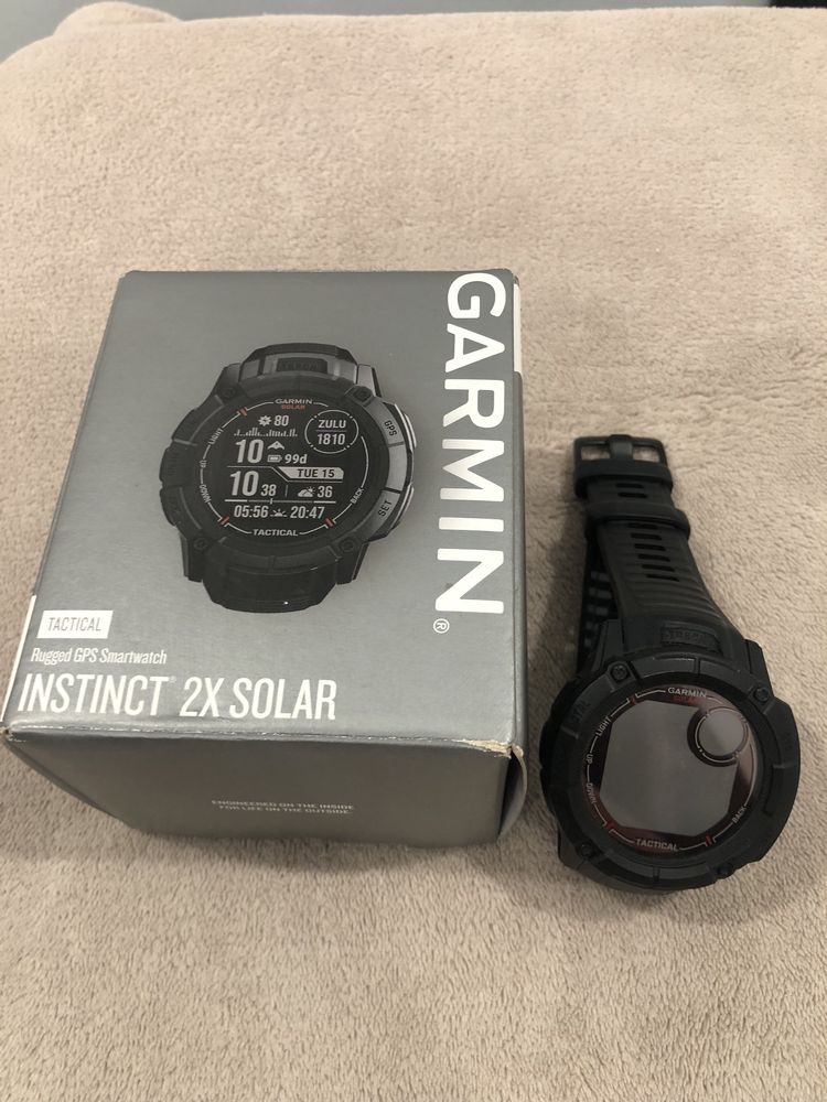Garmin instinct 2x tactical solar