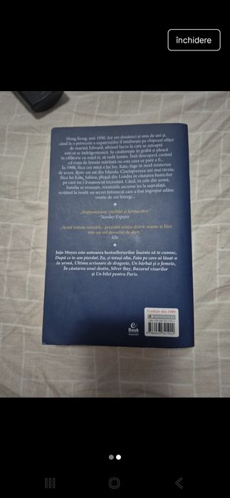 Dragoste intr-o zi ploioasa - Jojo Moyes