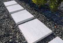 Piatra naturala marmura Bush Hammeref 40 *40 cm, grosime 1,5 cm