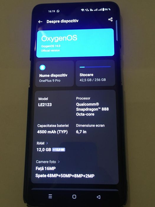 Vând oneplus 9 pro