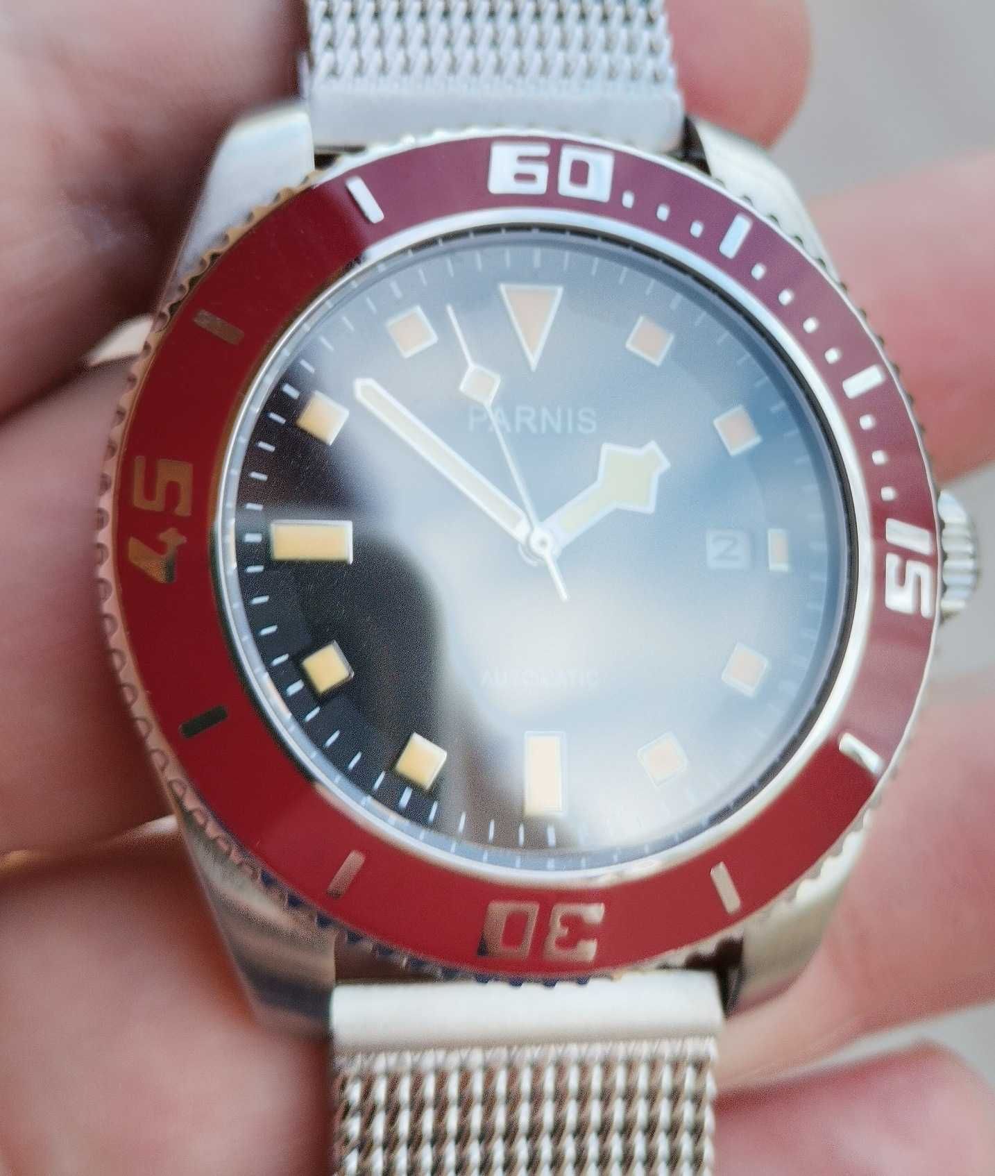 Parnis Automatic japonez 43 mm