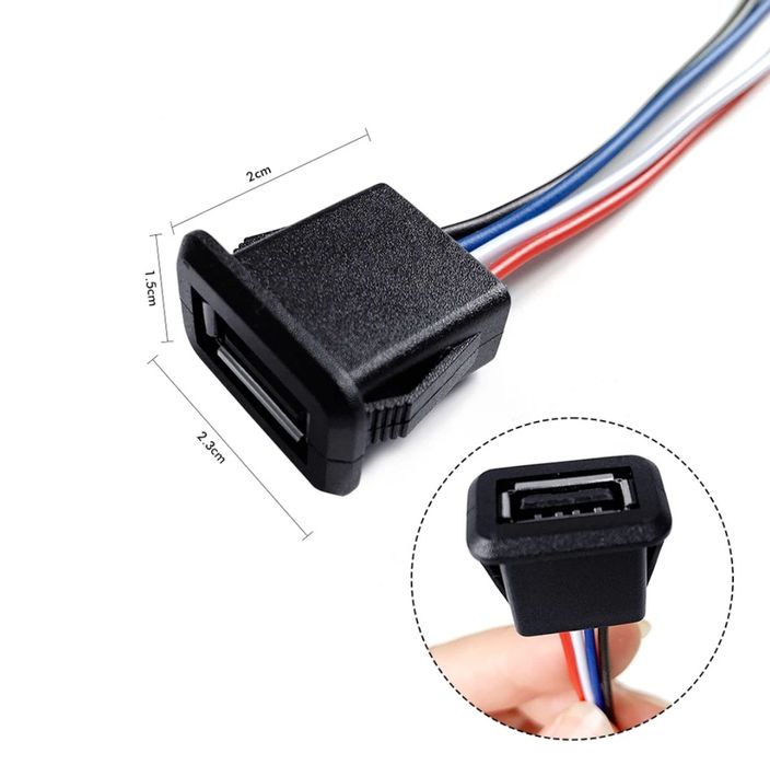 Mufa Conector USB Mama Panou USB Panou Mama USB 2.0 Panou