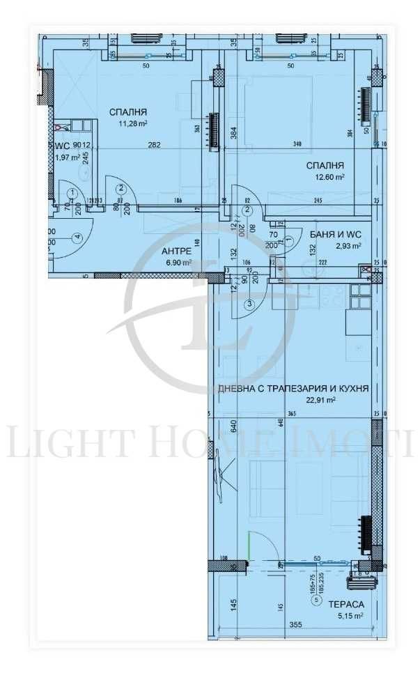 Продава се Тристаен апартамент в Пловдив, Христо Смирненски - 91 кв.м за 1330 €/кв.м - Снимка #8