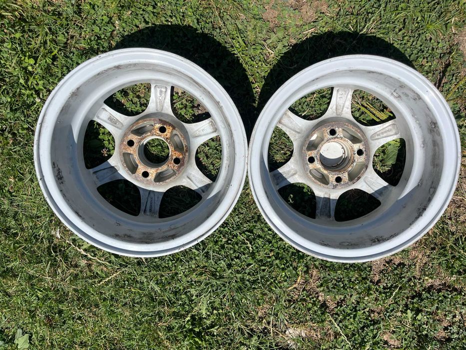Roata rulota Aliaj 175R14C 5 prezoane si 2 jante pe 13 cu 4 prezoane