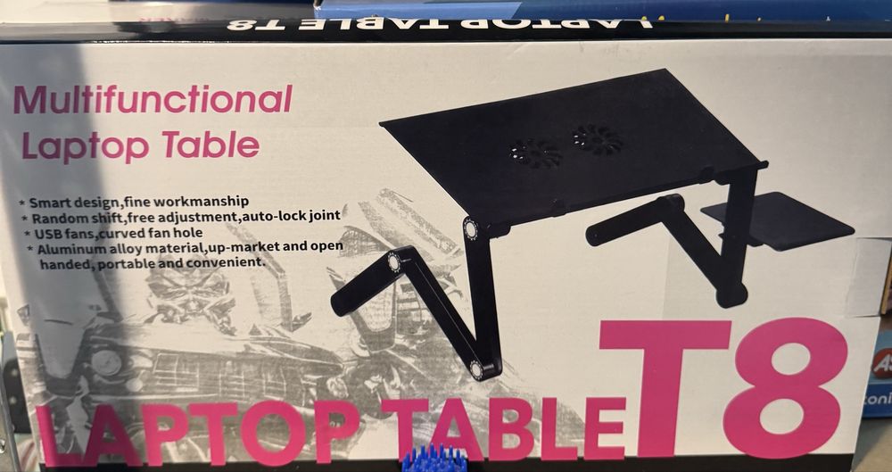 Masa laptop T8 reglabila