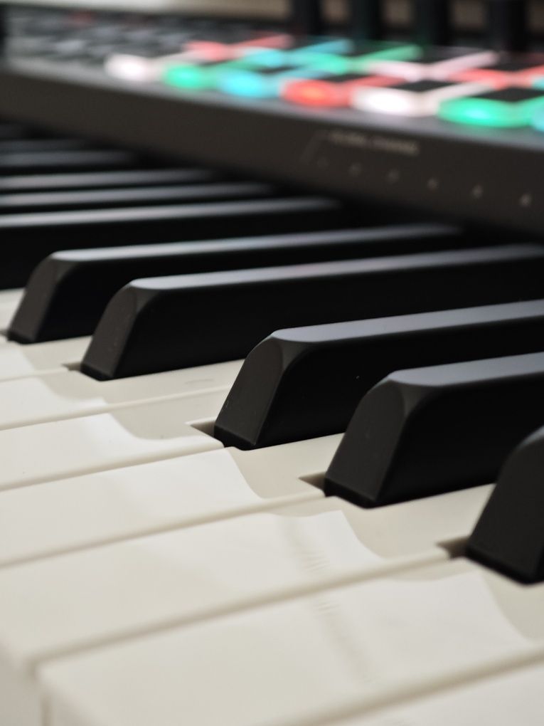 MIDI клавиатура M-Audio Hammer 88 Pro и стойка