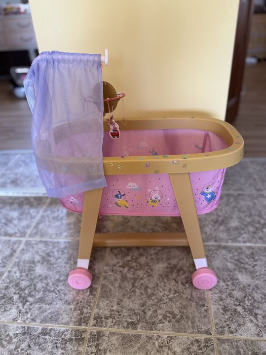 Baby born - количка, гърне, вана и душ кабина