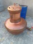 Cazan de tuica 120 litri cu fundul 4mm