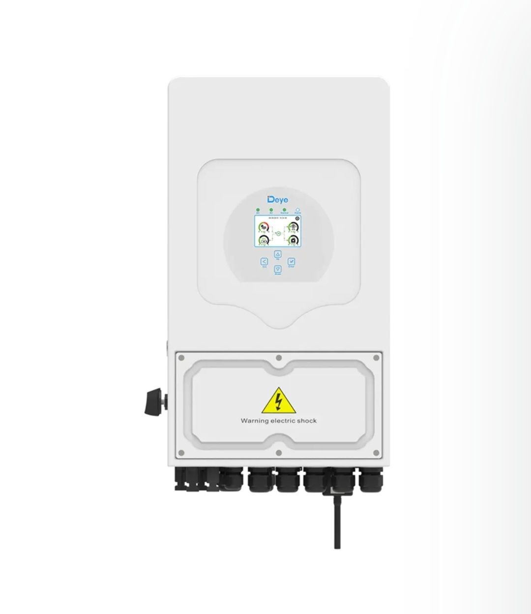 Pe DEYE Hibrid 6kW 48v 2xMPPT SUN-6K-SG03LP1-E