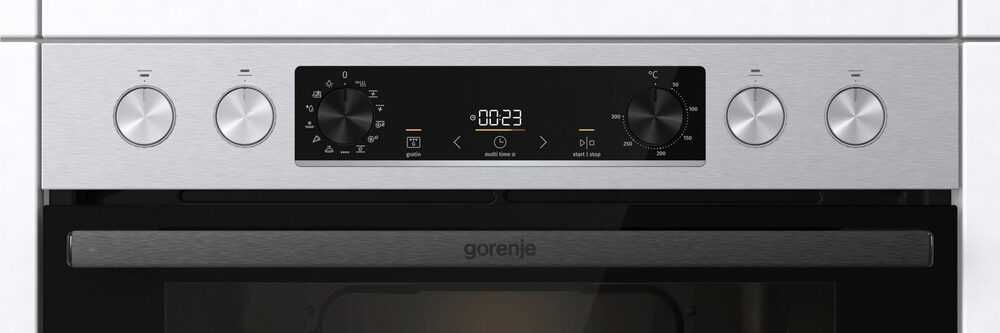 Фурна за вграждане с индукционен плот GORENJE BCSIB737OTX