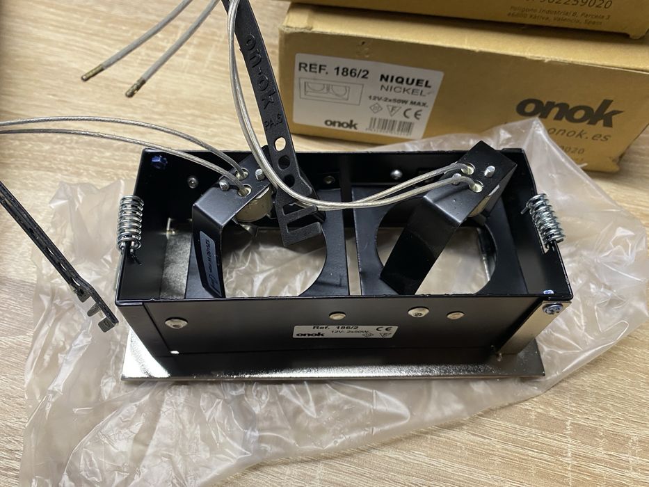 Spot incastrabil Onok 186/2 Nickel G5.3