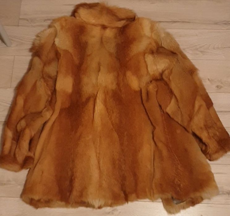 Geaca din blana de vulpe
