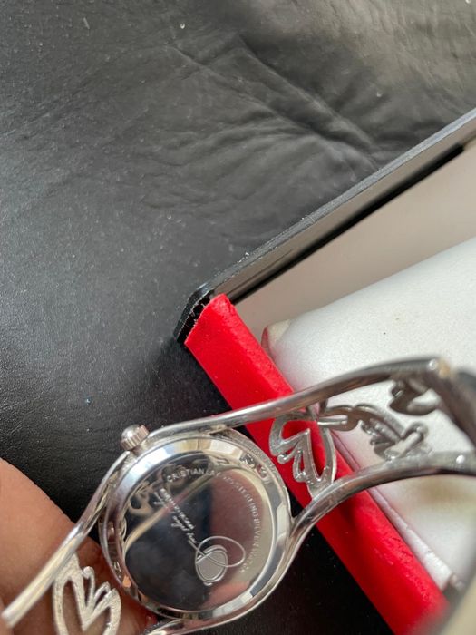 Ceas Cristian Lai de dama din argint 925,stare impecabila,model deoseb