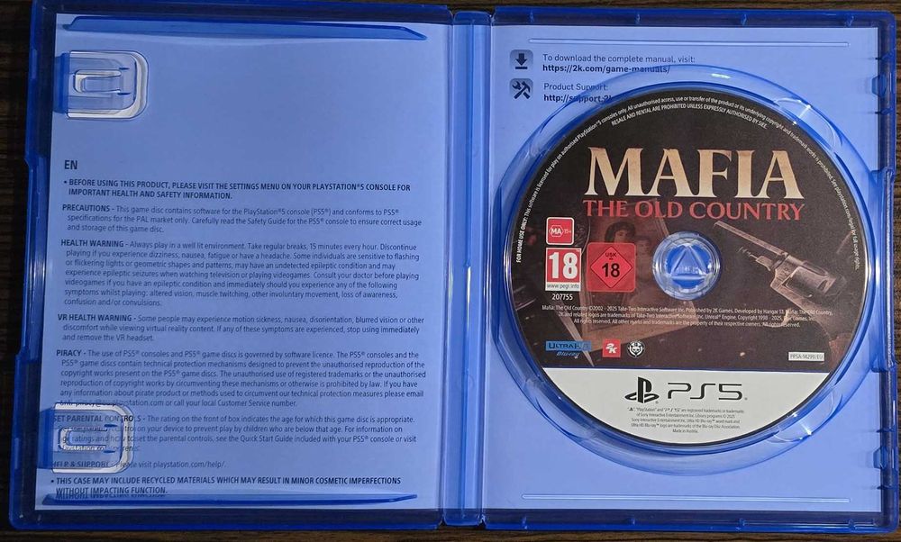 Mafia: The Old Country (PS5)