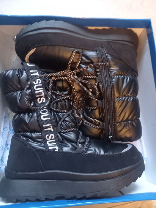 Сапоги зимние, теплые,новые