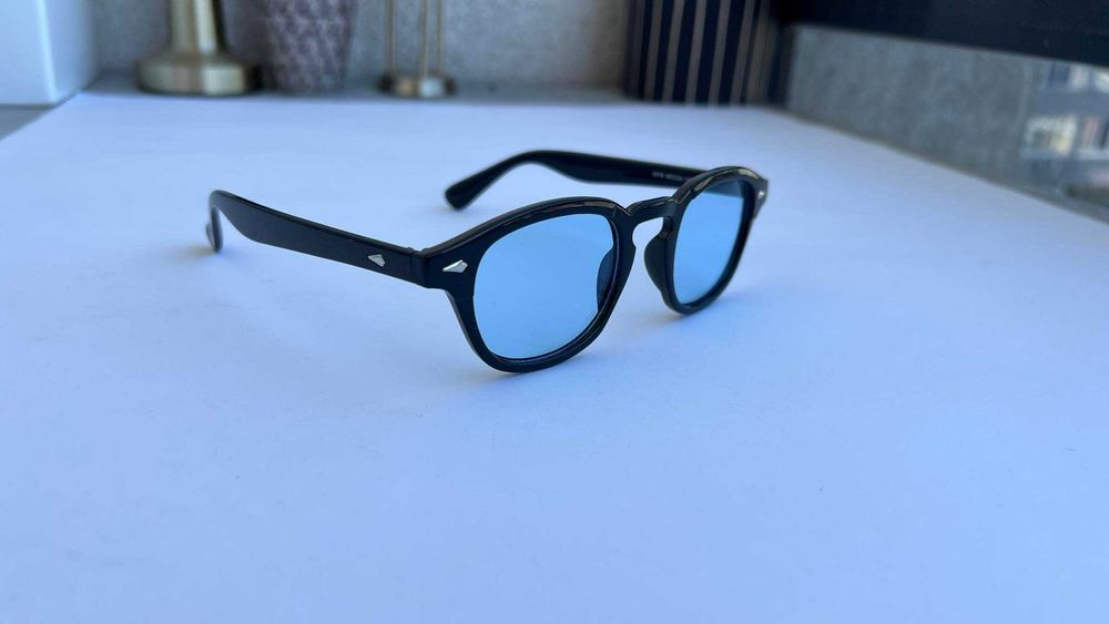 Ochelari de soare Moscot Lemtosh - Rama neagra Lentile galbene