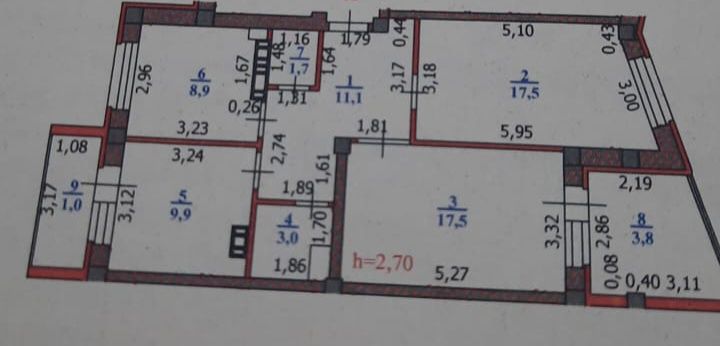 Продам 3х ком квартиру р-н 10 микрорайон, ст Аэропорт