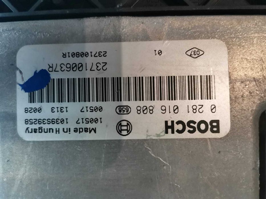 ECU Calculator motor Renault Master 2.3DCI 0281016808 237100637R