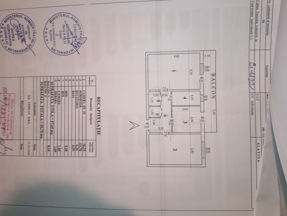 Apartament 2 camere decomandat