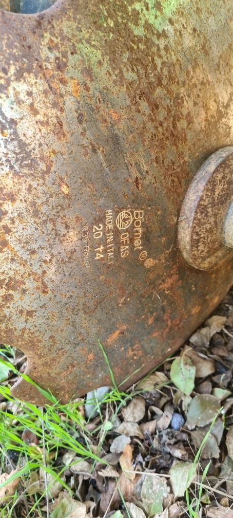 Grapa cu disc Bomet 2,4 mt