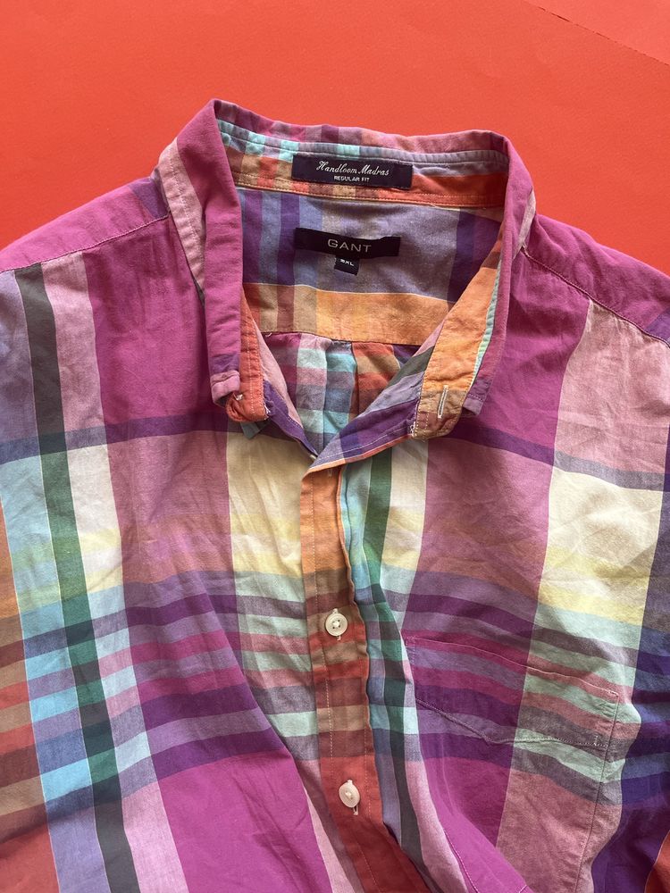 GANT : Hadbloom Madras - риза размер 2/3ХЛ - Оригинал