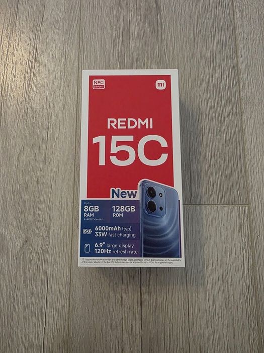 НОВ! Redmi 15C 128GB