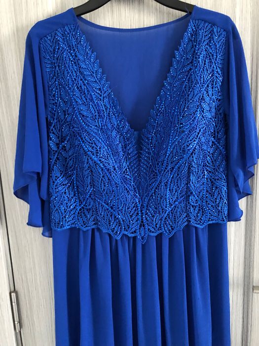 Rochie lunga albastra