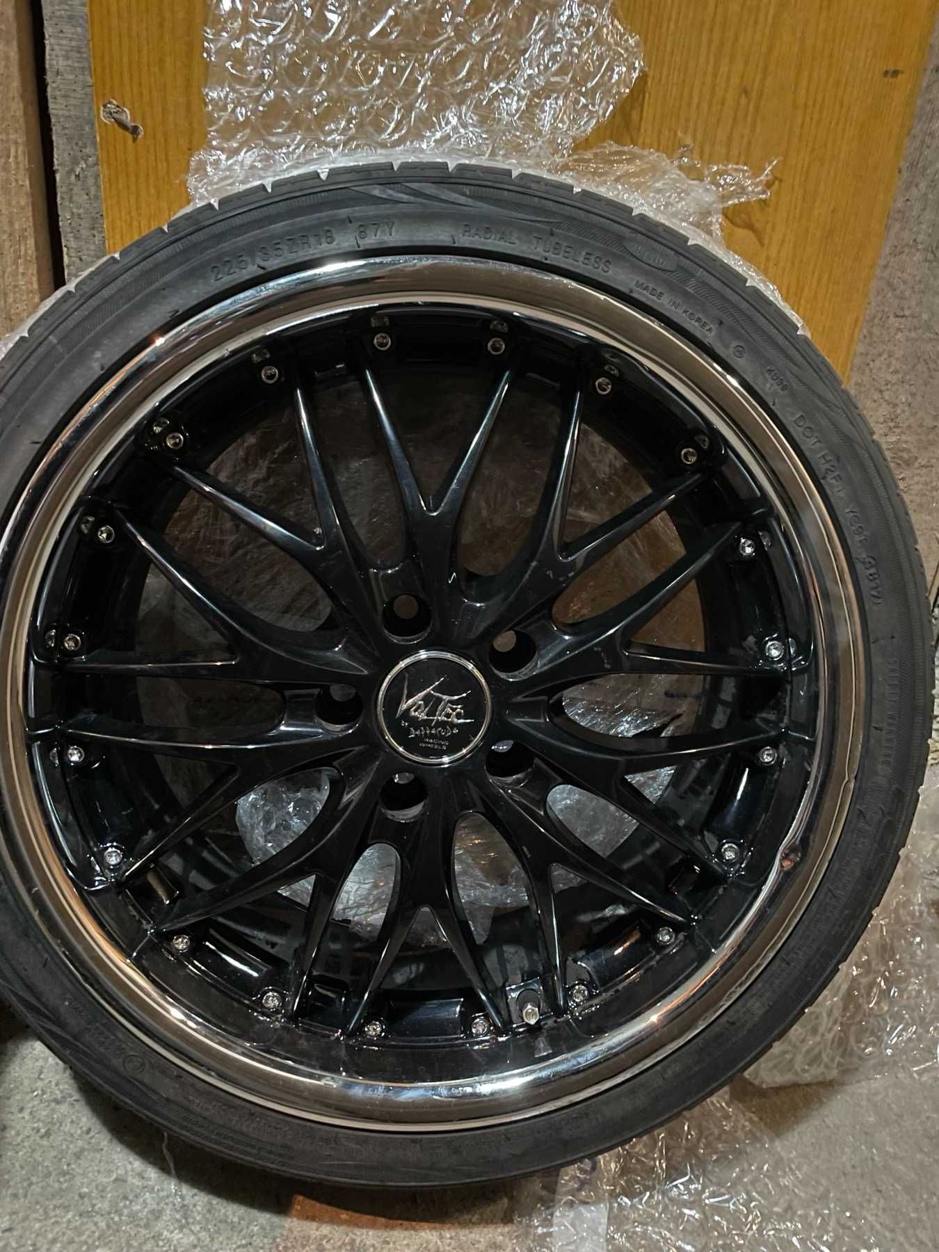 Джанти с Гуми 18ки BARRACUDA VoltecT6 - 5x114. 3 ET 38 8J - 67.1