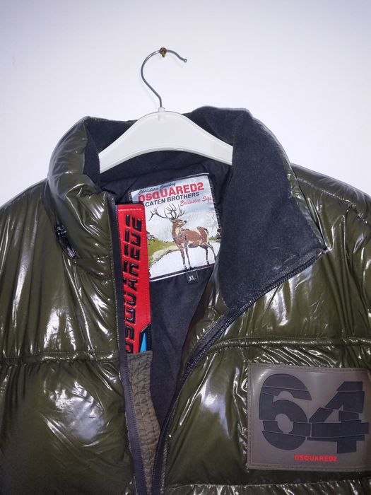 Geaca de iarna Dsquared2 verde