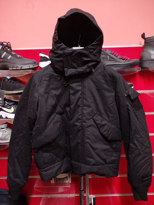 Водоустойчиво G-Star Raw Flight M L XL XXL ново мъжко черно яке бомбер