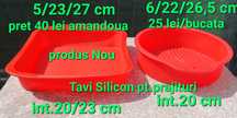 Tavi silicon pt.prajituri / Nou