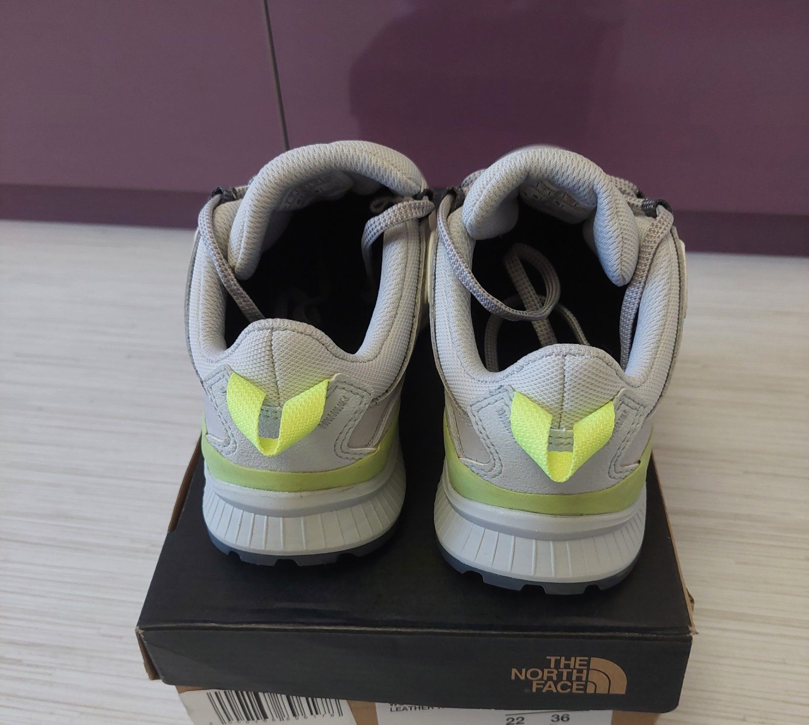 The North Face - Дамски маратонки W CRAGSTONE LTHR WP TIN