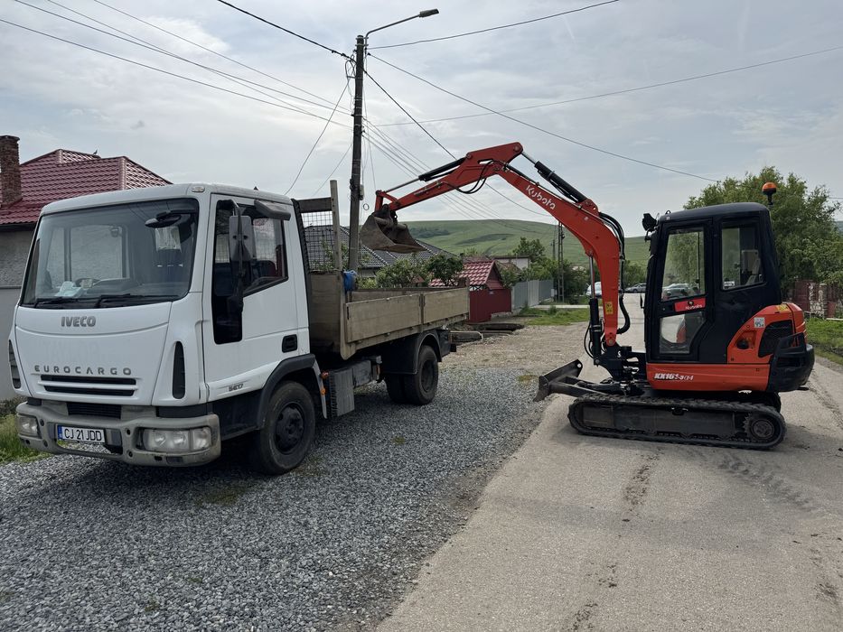 Închiriez miniexcavator