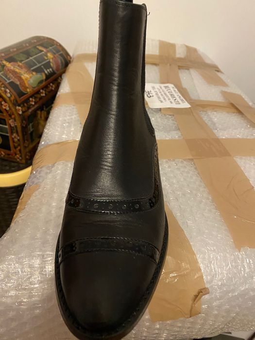 Cizme piele Massimo Dutti