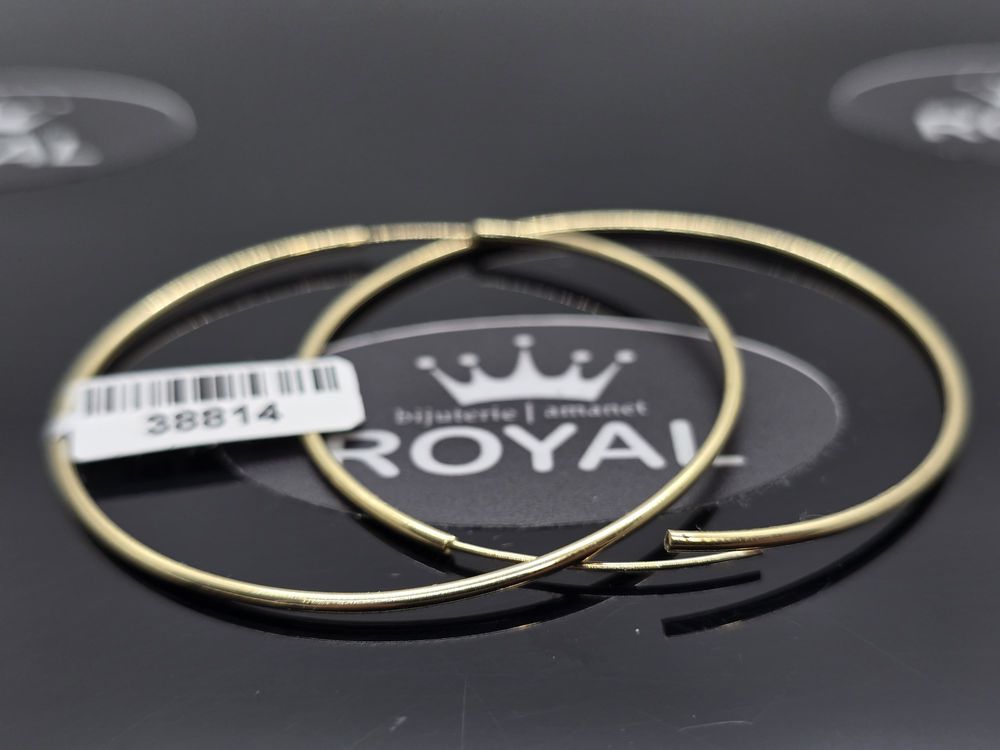 Bijuteria Royal: Cercei aur 14k/3.30 gr