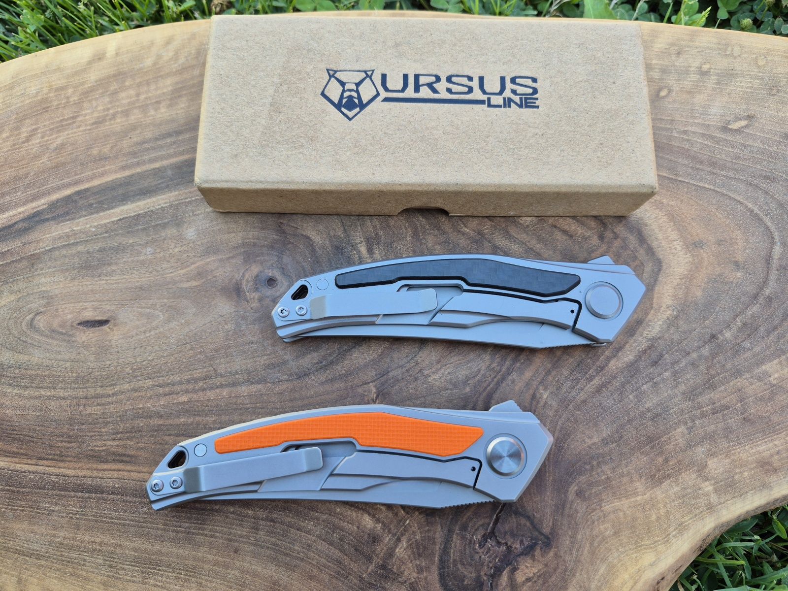 Сгъваем нож Shirogorov Quantum Ursus Line,Cromax PM,два цвята