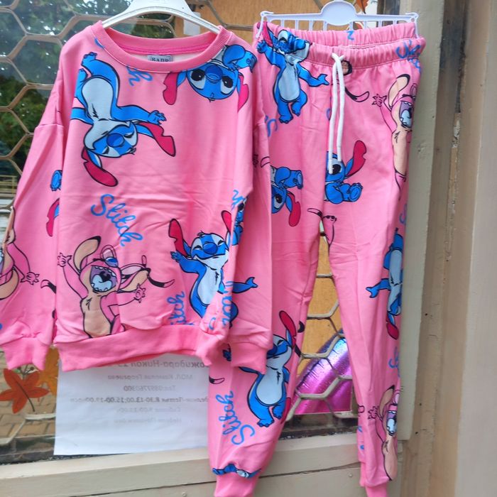 Детски комплект и ватирана горница Стич 9/10г9