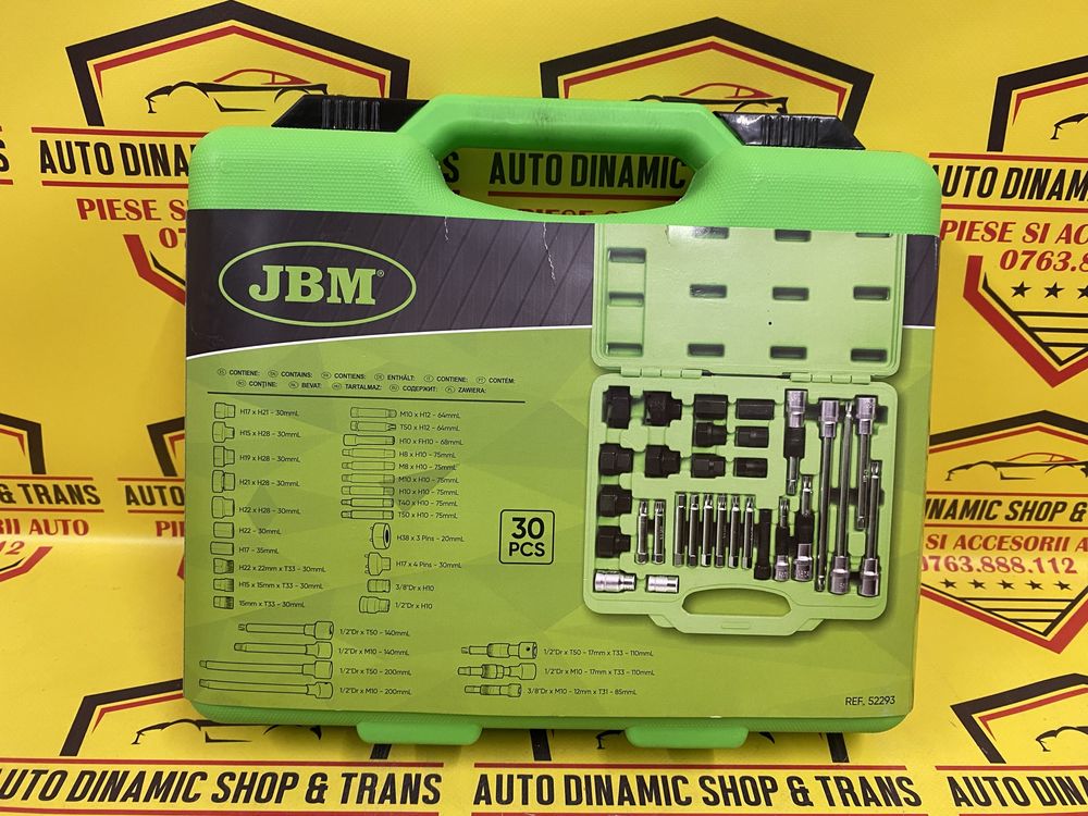 Trusa 30 chei pentru alternator JBM 52293 + cutie depozitare transport