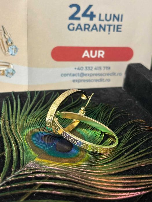 Cercei Aur 14K 4.26g (B.59583.1 Tatarasi) Garantie 2 ani