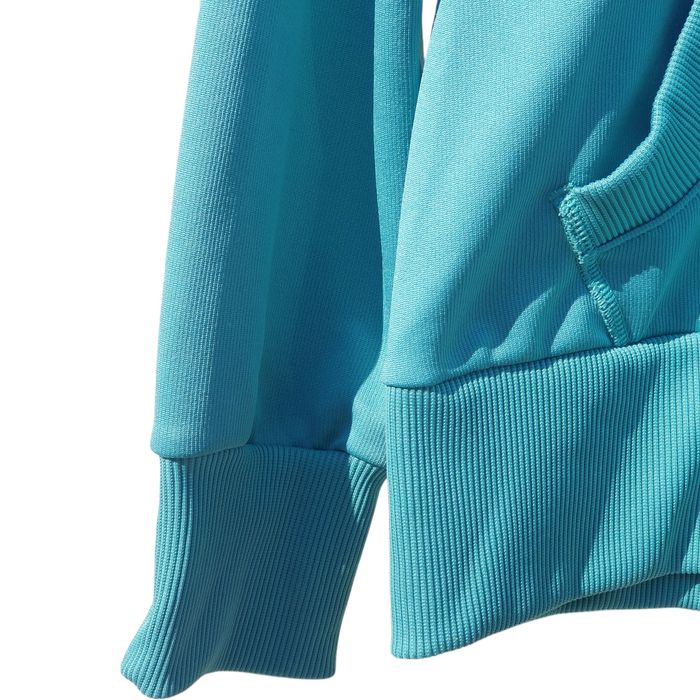 Hanorac sport S, dama, turcoaz, ODLO, maneca lunga