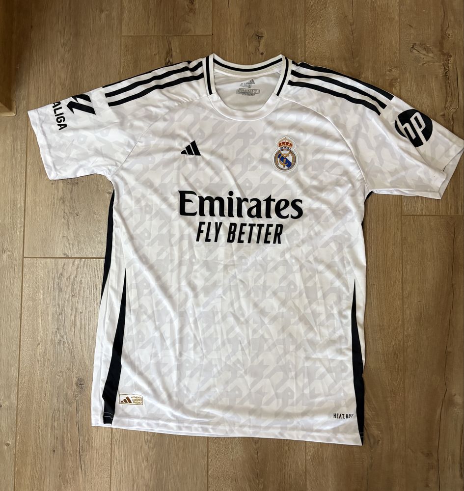 Tricou fotbal Real Madrid - Mbappe