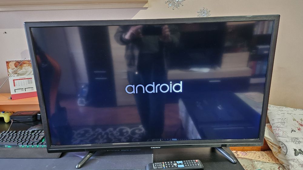 Led Smart tv с Android Crown 40"