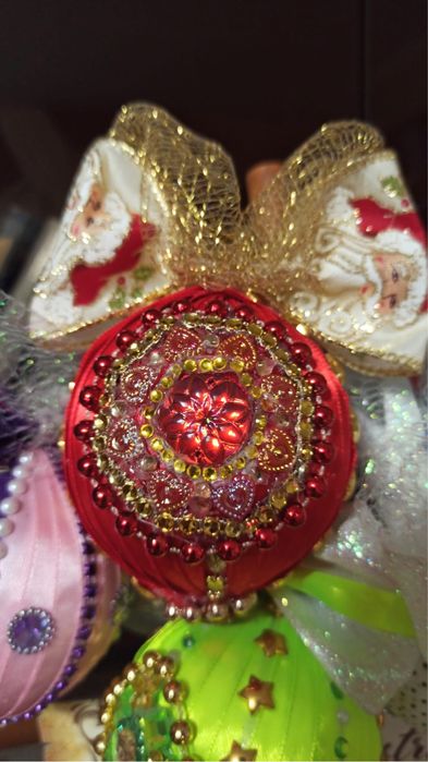 Globuri de craciun realizate manual