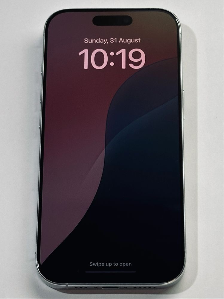 iPhone 16 Pro бял 100% battery