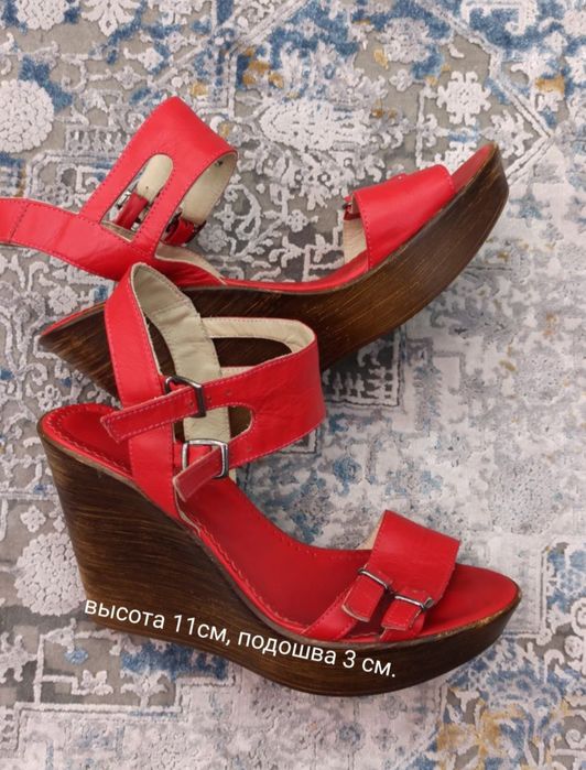 Сабо женские кожаные