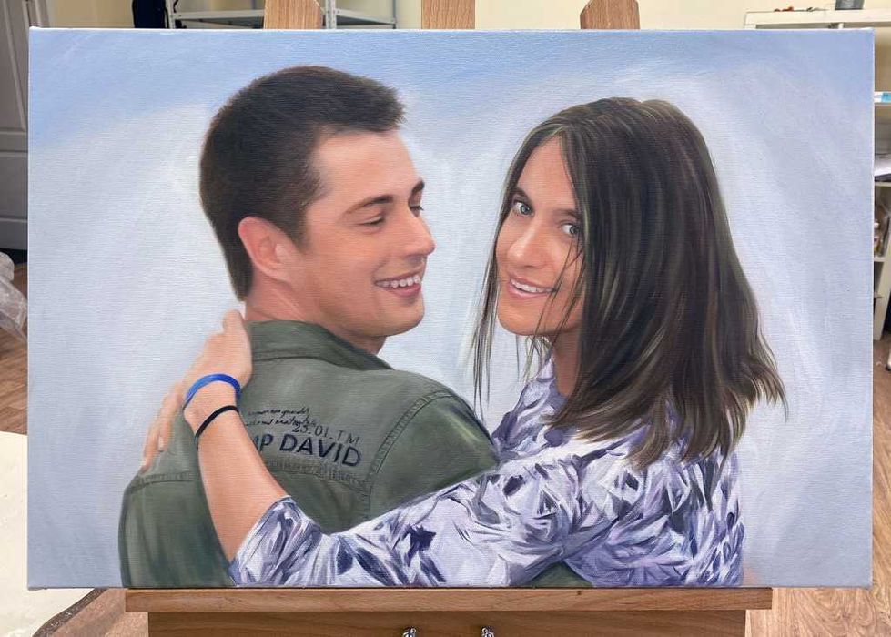 CADOU Portrete pictate la comanda dupa fotografie