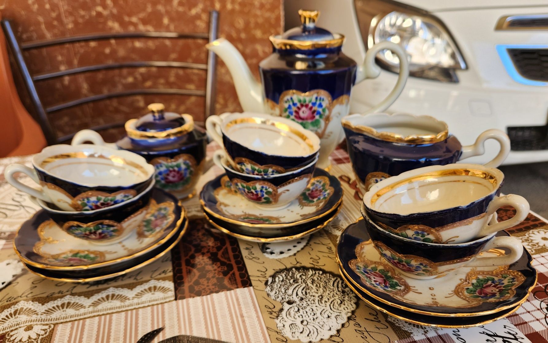 Кофейный сервиз фарфор