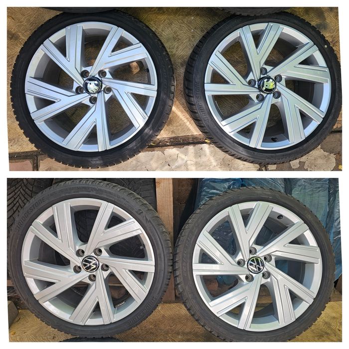 Jante aliaj 18" Volkswagen/Skoda Octavia cu anvelope iarna 225 40 18