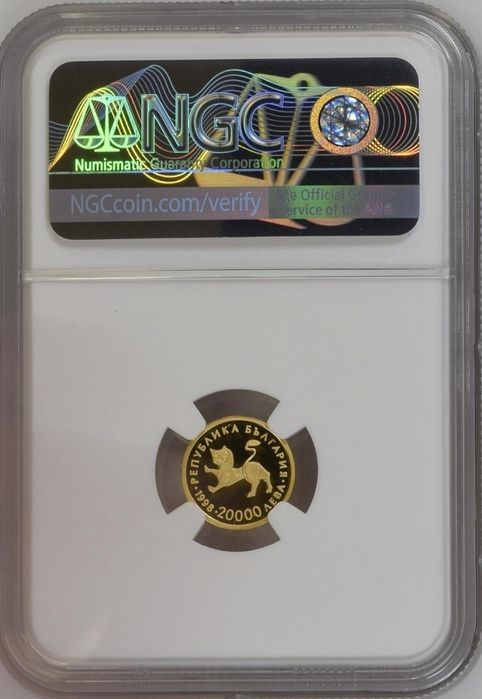 Златни монети БНБ